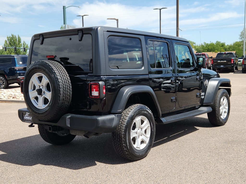Used 2020 Jeep Wrangler Unlimited Sport S AWD/4WD image 3