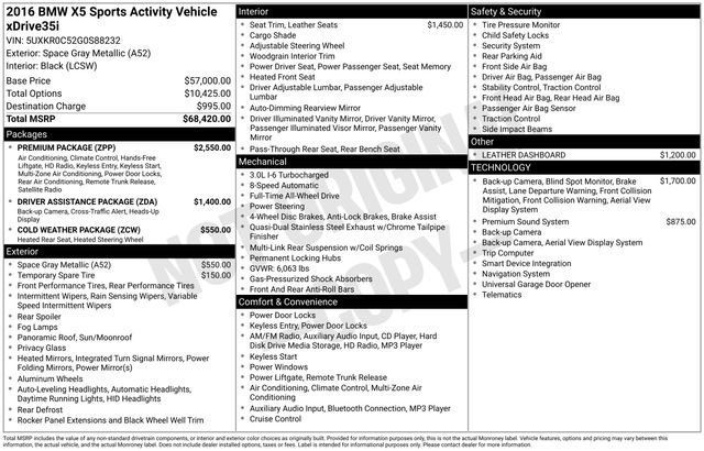 Used 2016 BMW X5 xDrive35i image 33