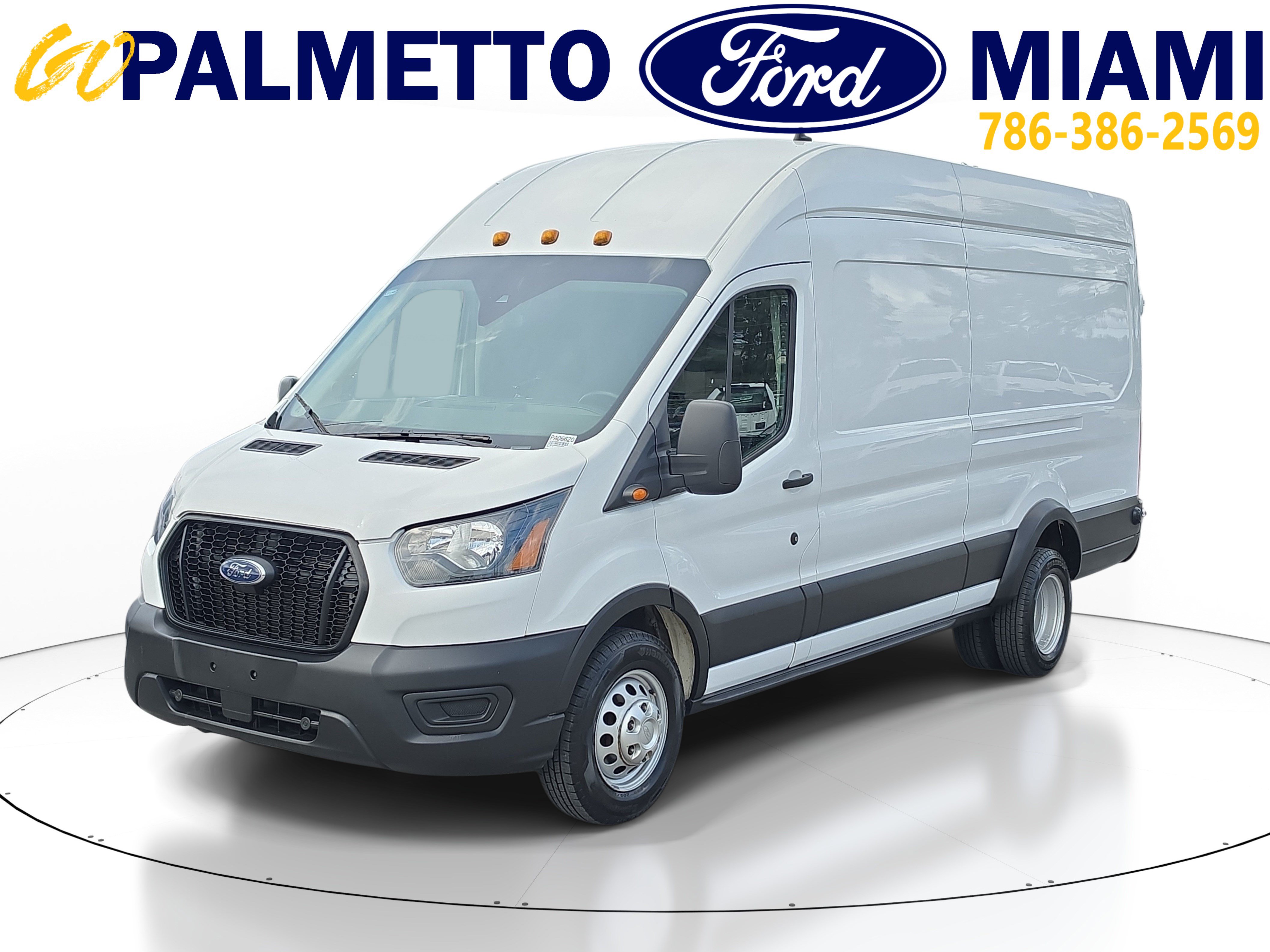 Used 2024 Ford Transit 350 148 High Roof Extended DRW RWD image 3