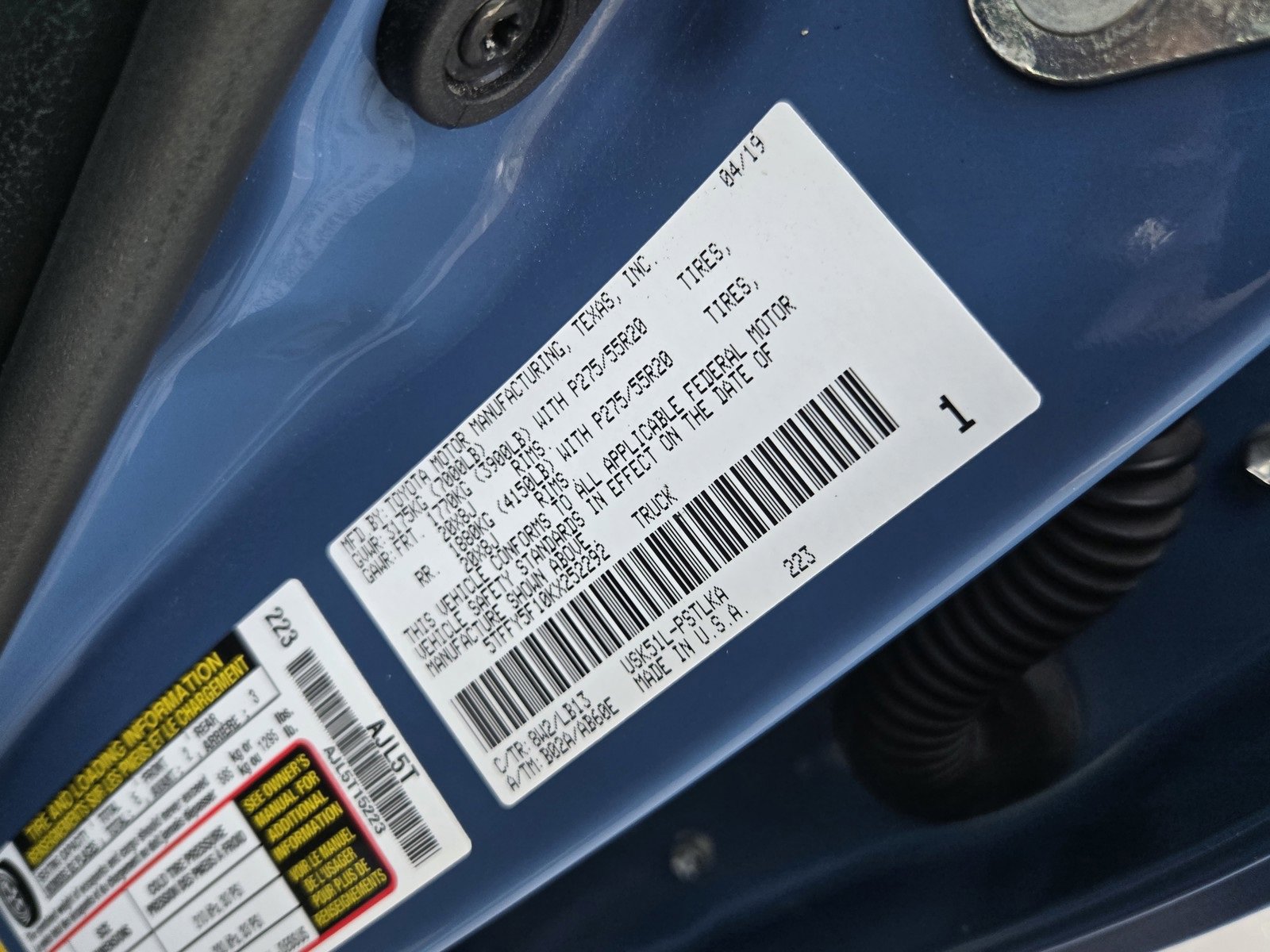 Certified 2019 Toyota Tundra Limited w/ Limited Premium Package image 28