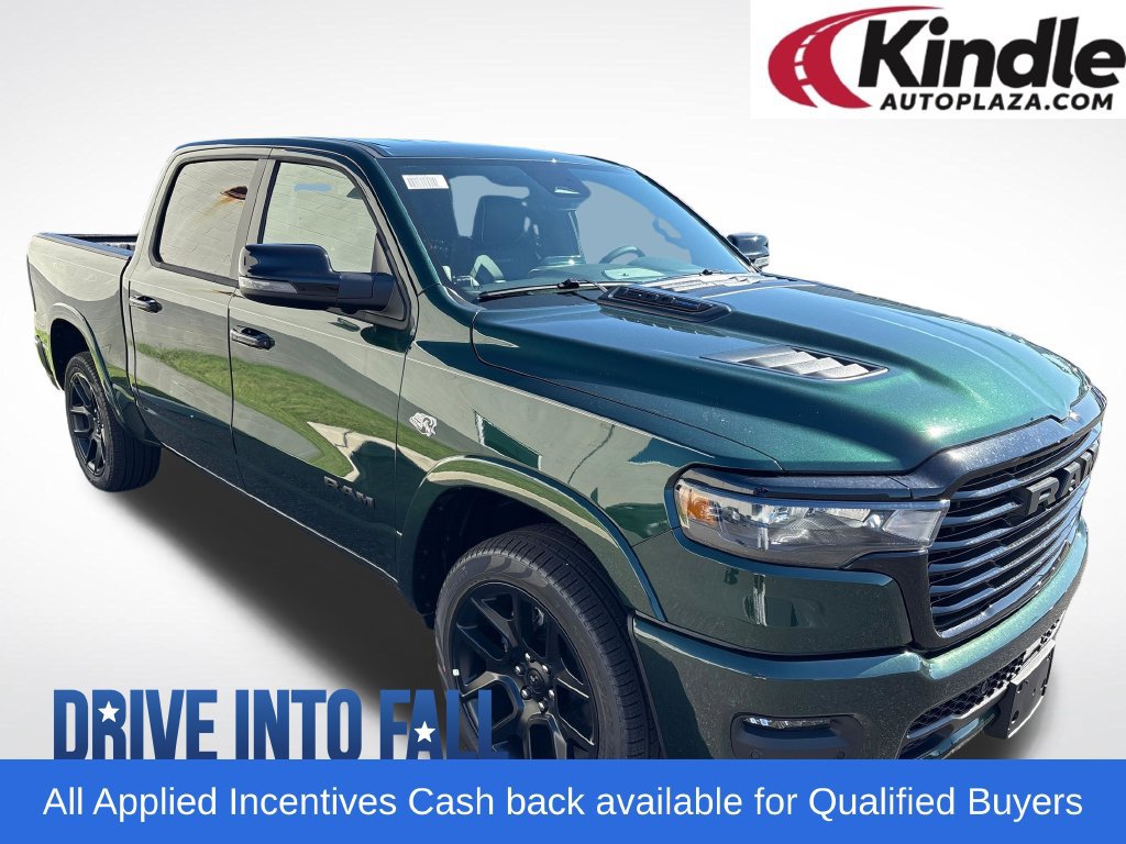 New 2026 RAM 1500 Laramie w/ Night Edition AWD/4WD 360° Tour
