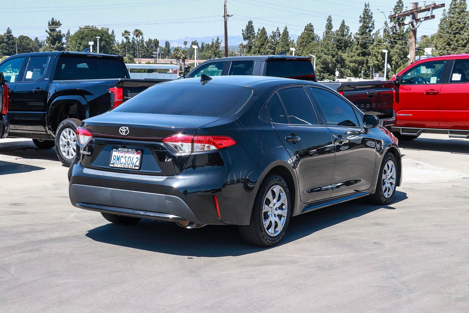 Certified 2020 Toyota Corolla LE FWD image 7
