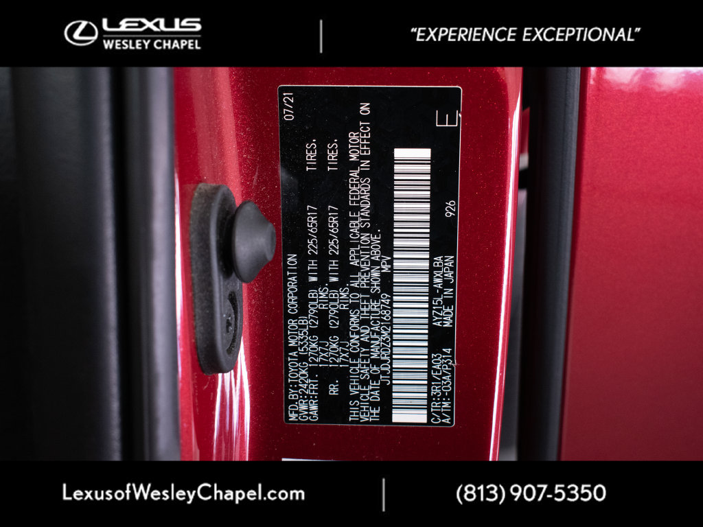 Certified 2021 Lexus NX 300h AWD w/ Accessory Package 2 image 23