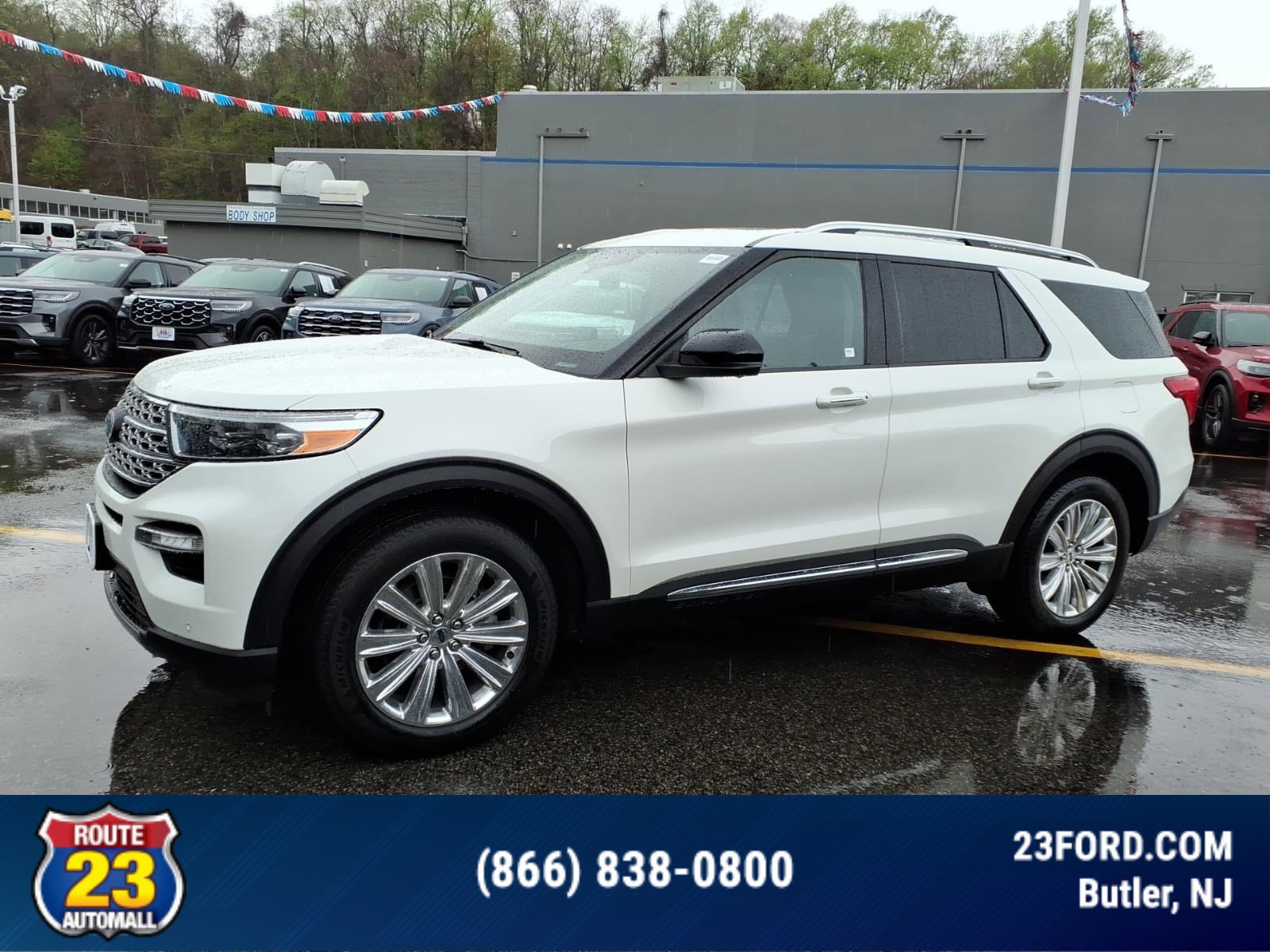 Certified 2023 Ford Explorer Limited w/ Limited Technology Package AWD/4WD image 5