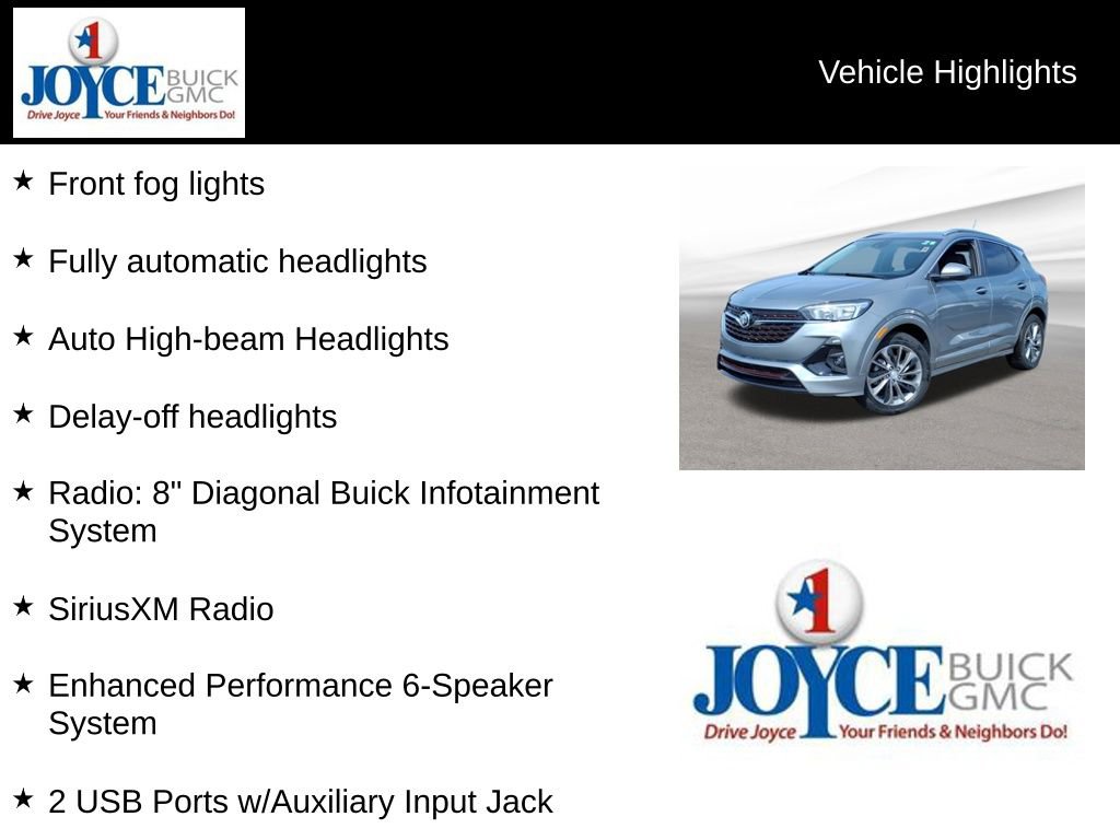 Certified 2023 Buick Encore GX Select w/ Sport Touring Package image 25