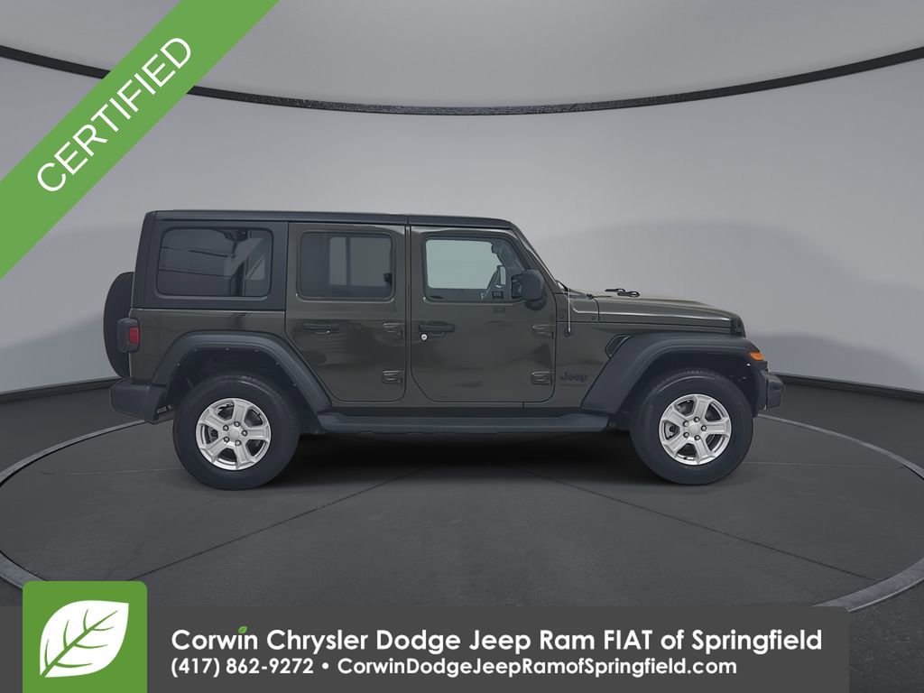 Certified 2022 Jeep Wrangler Unlimited Sport image 17
