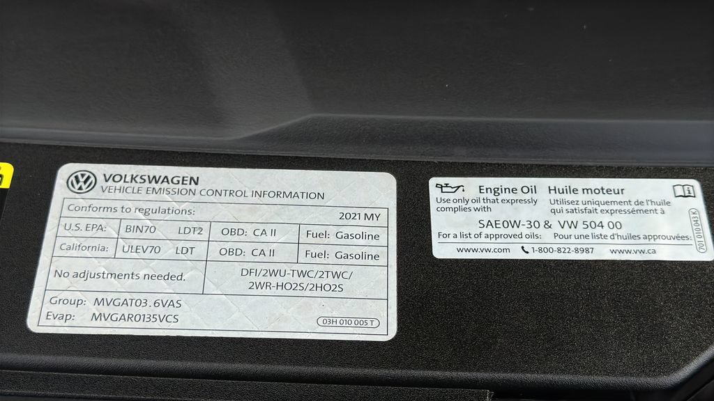 Used 2021 Volkswagen Atlas SEL AWD/4WD image 37