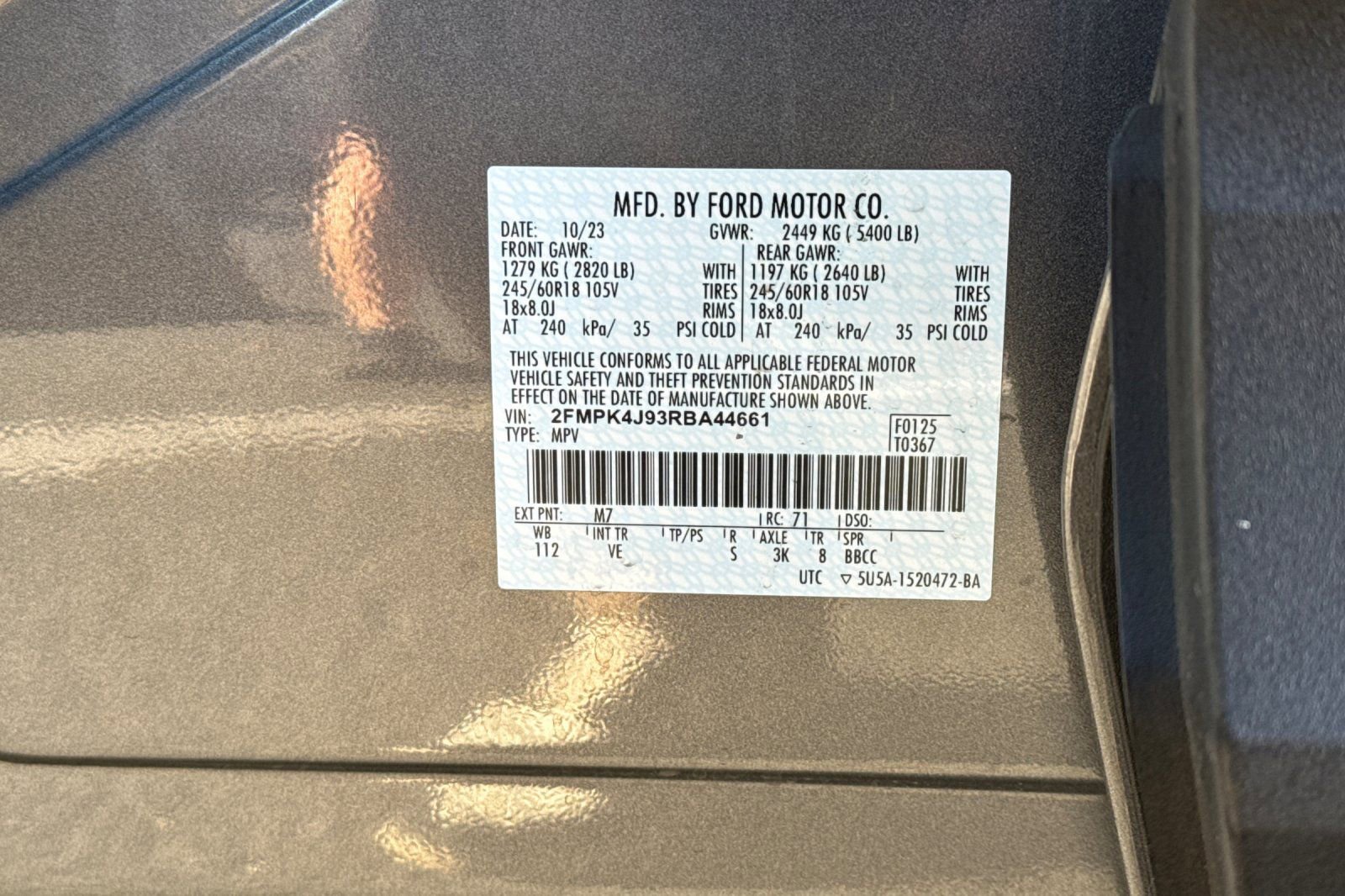 Certified 2024 Ford Edge SEL w/ Convenience Package image 29