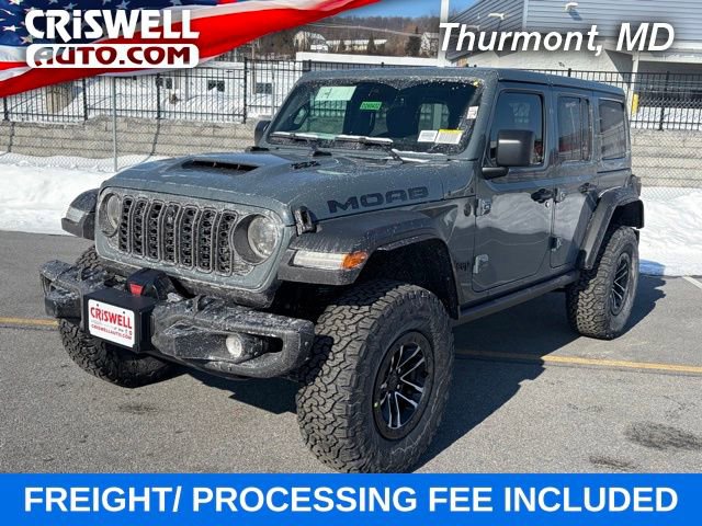New 2026 Jeep Wrangler Unlimited Rubicon 392 w/ Quick Order Package 27X Moab