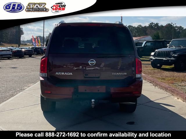 Used 2010 Nissan Armada Titanium w/ DVD Entertainment Pkg image 6