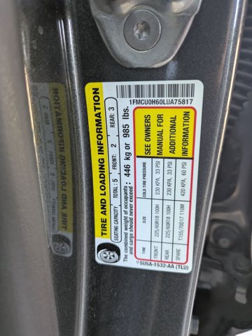 Used 2020 Ford Escape SEL FWD image 16