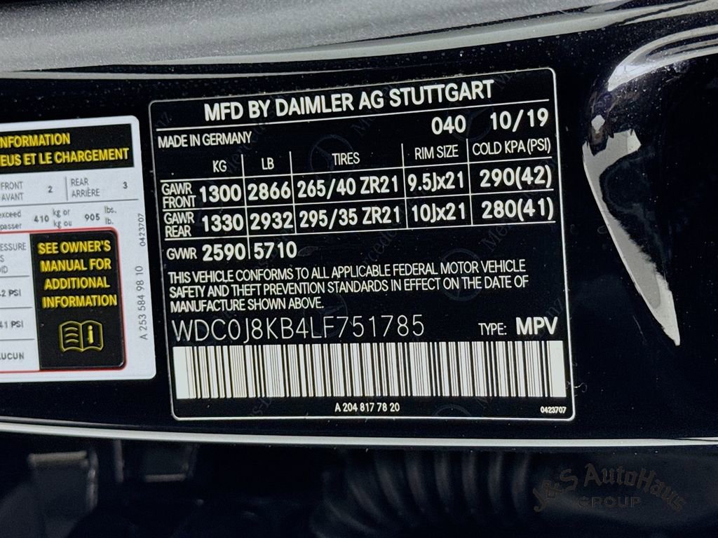 Used 2020 Mercedes-Benz GLC 63 AMG S w/ Parking Assistance Package image 41