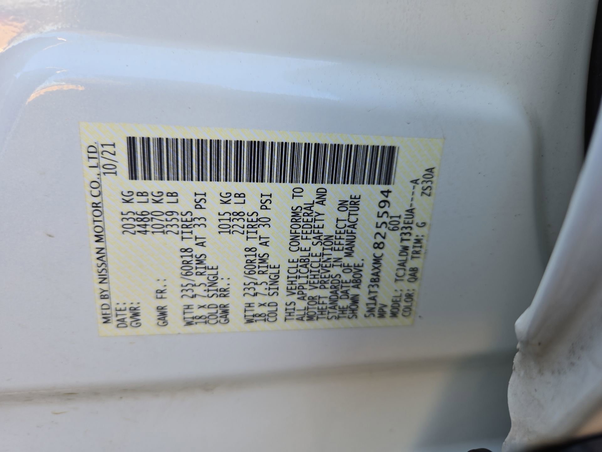 Used 2021 Nissan Rogue SV image 39