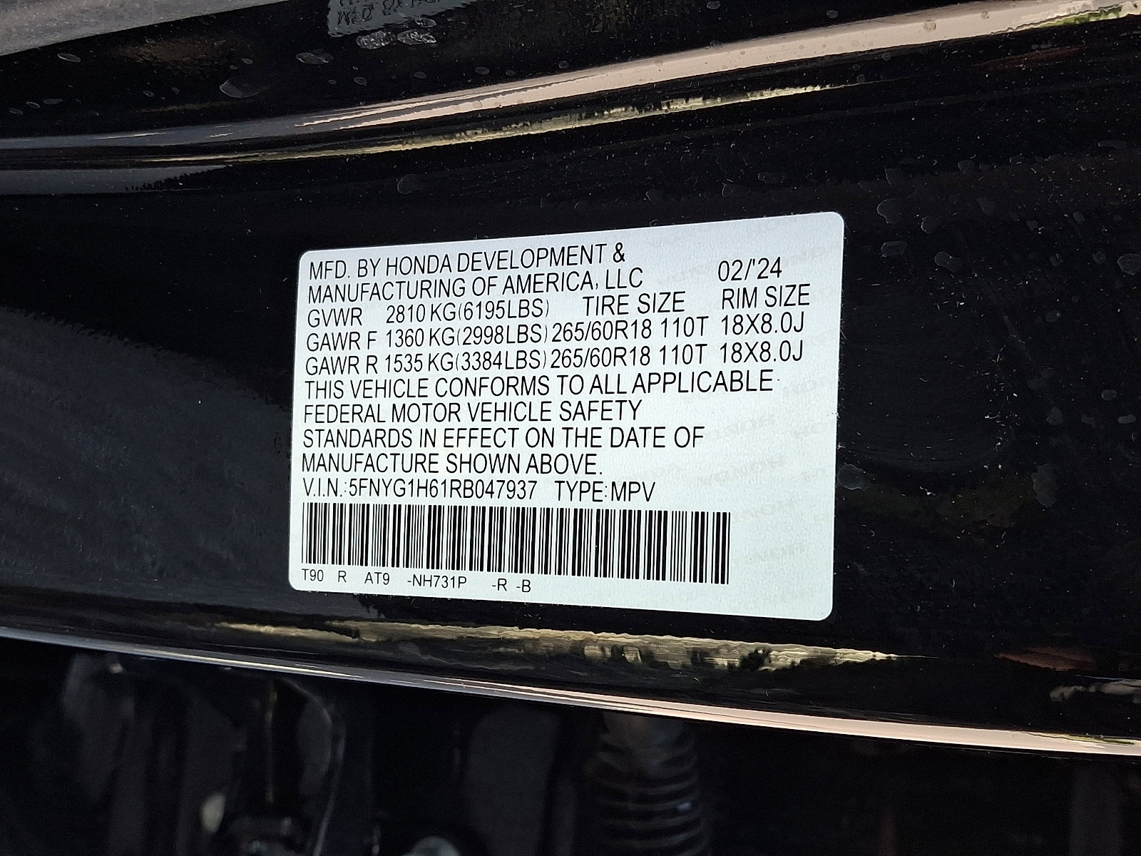 Used 2024 Honda Pilot TrailSport image 26