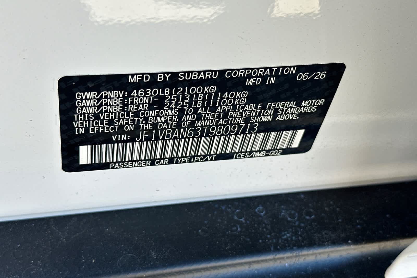 New 2026 Subaru WRX Limited w/ Accessory Package #2 AWD/4WD image 33