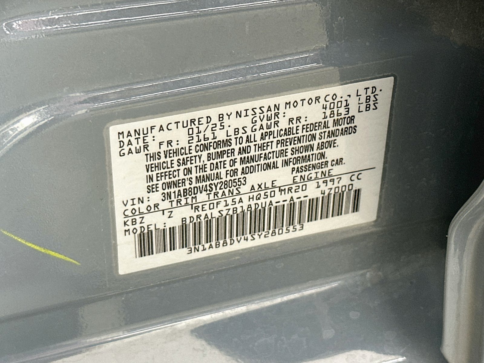 Used 2025 Nissan Sentra SR w/ SR Premium Package FWD image 32
