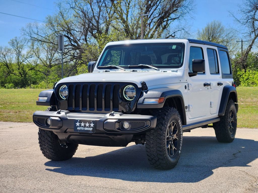Used 2021 Jeep Wrangler Unlimited Sport AWD/4WD image 3