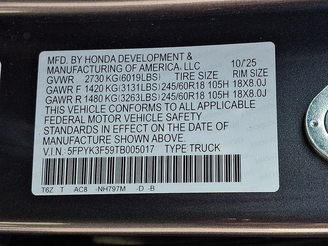 Used 2026 Honda Ridgeline RTL image 28
