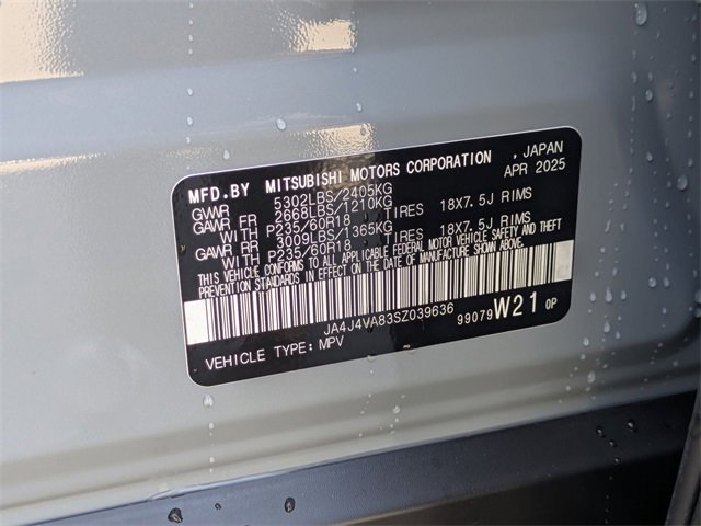 New 2025 Mitsubishi Outlander Trail Edition image 38
