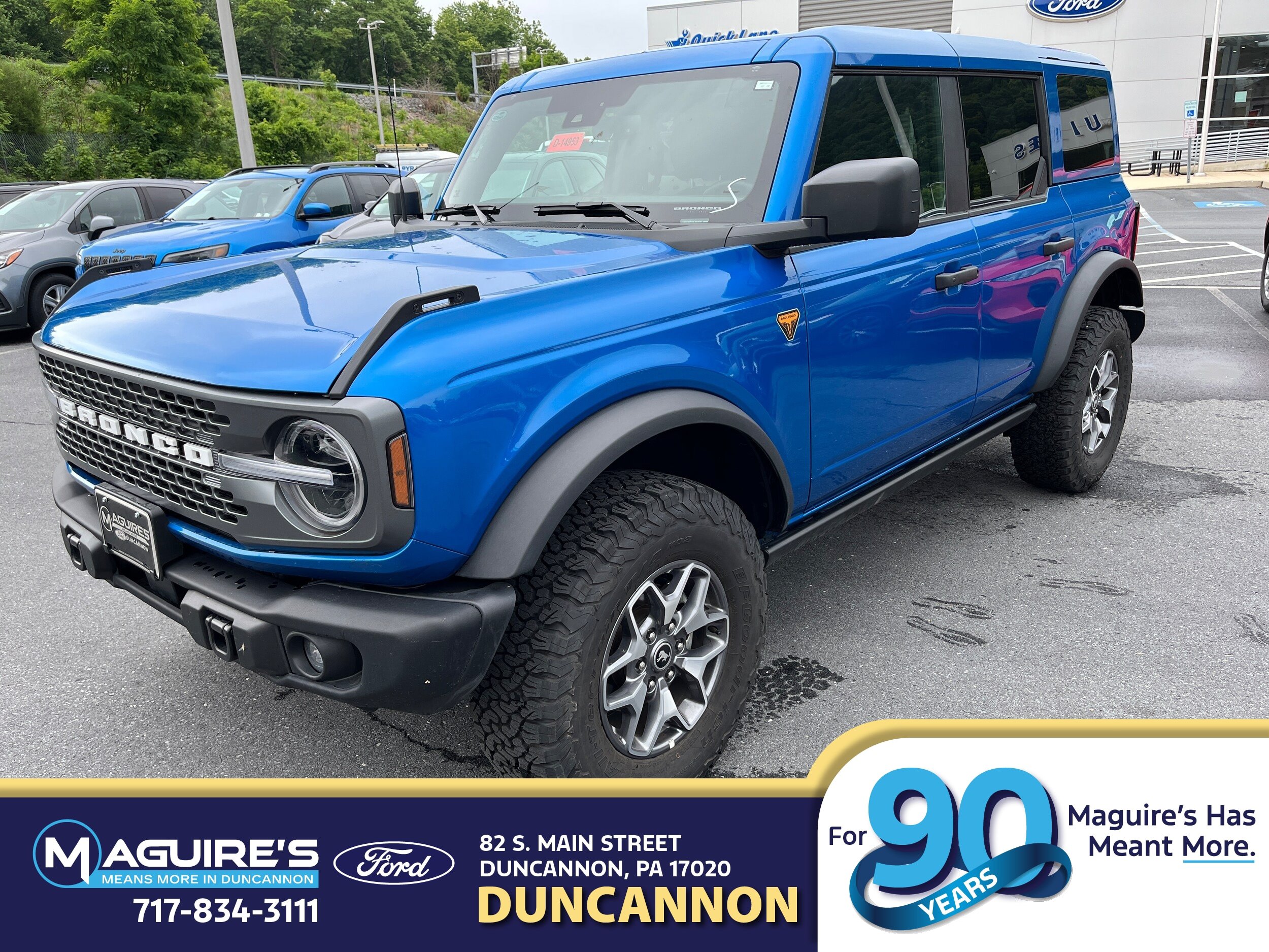 Certified 2025 Ford Bronco Badlands