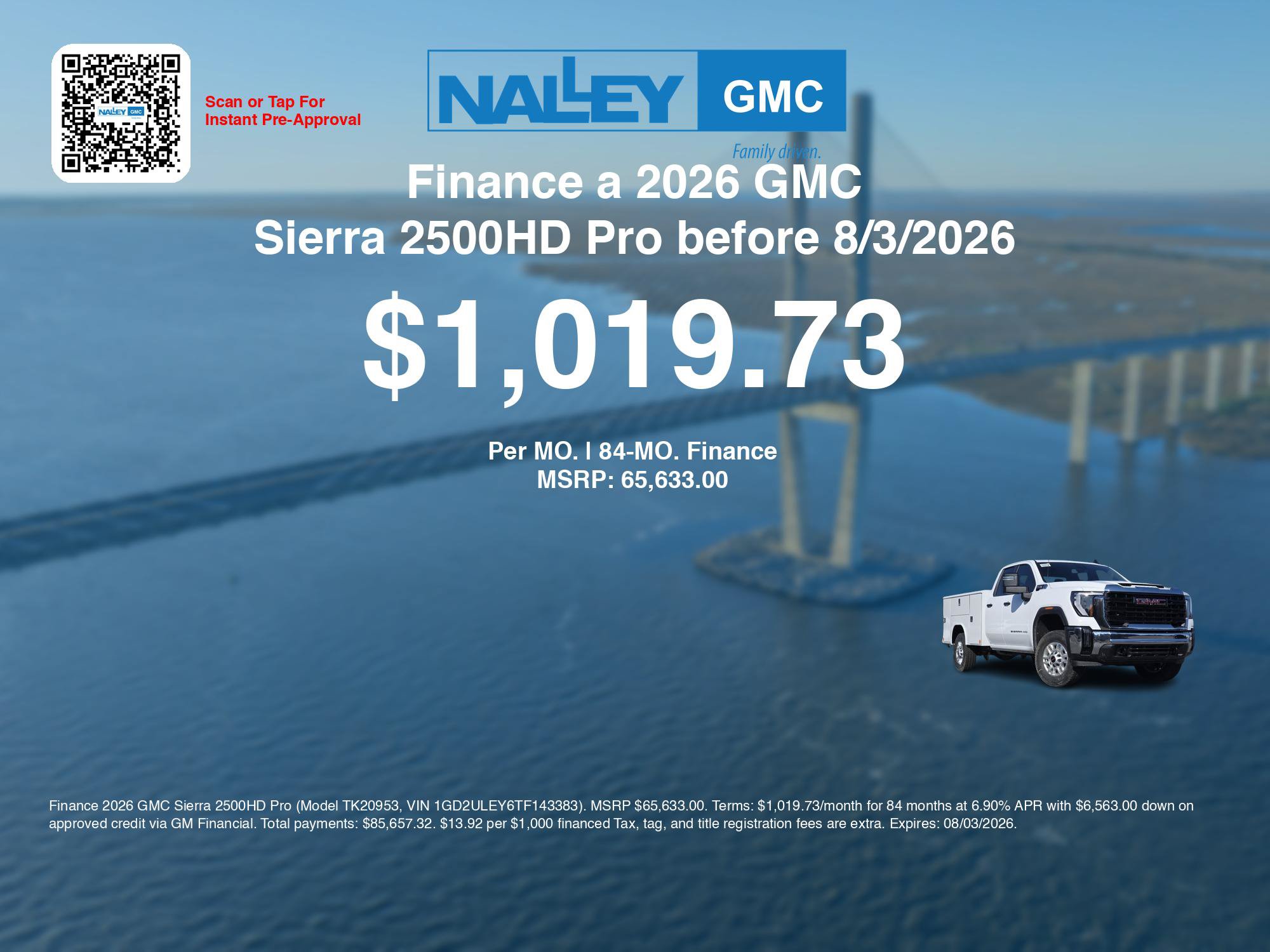 New 2026 GMC Sierra 2500 Pro w/ Convenience Package AWD/4WD image 6