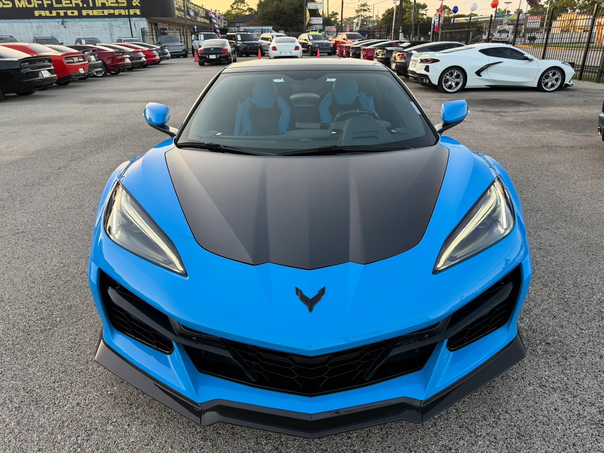 Used 2023 Chevrolet Corvette Z06 w/ Chrome Exterior Badge Package RWD image 53