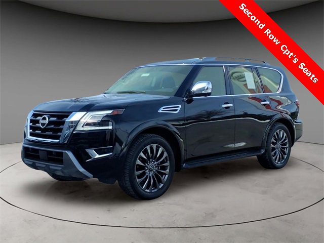 Certified 2024 Nissan Armada Platinum w/ Captain's Chairs Package image 1
