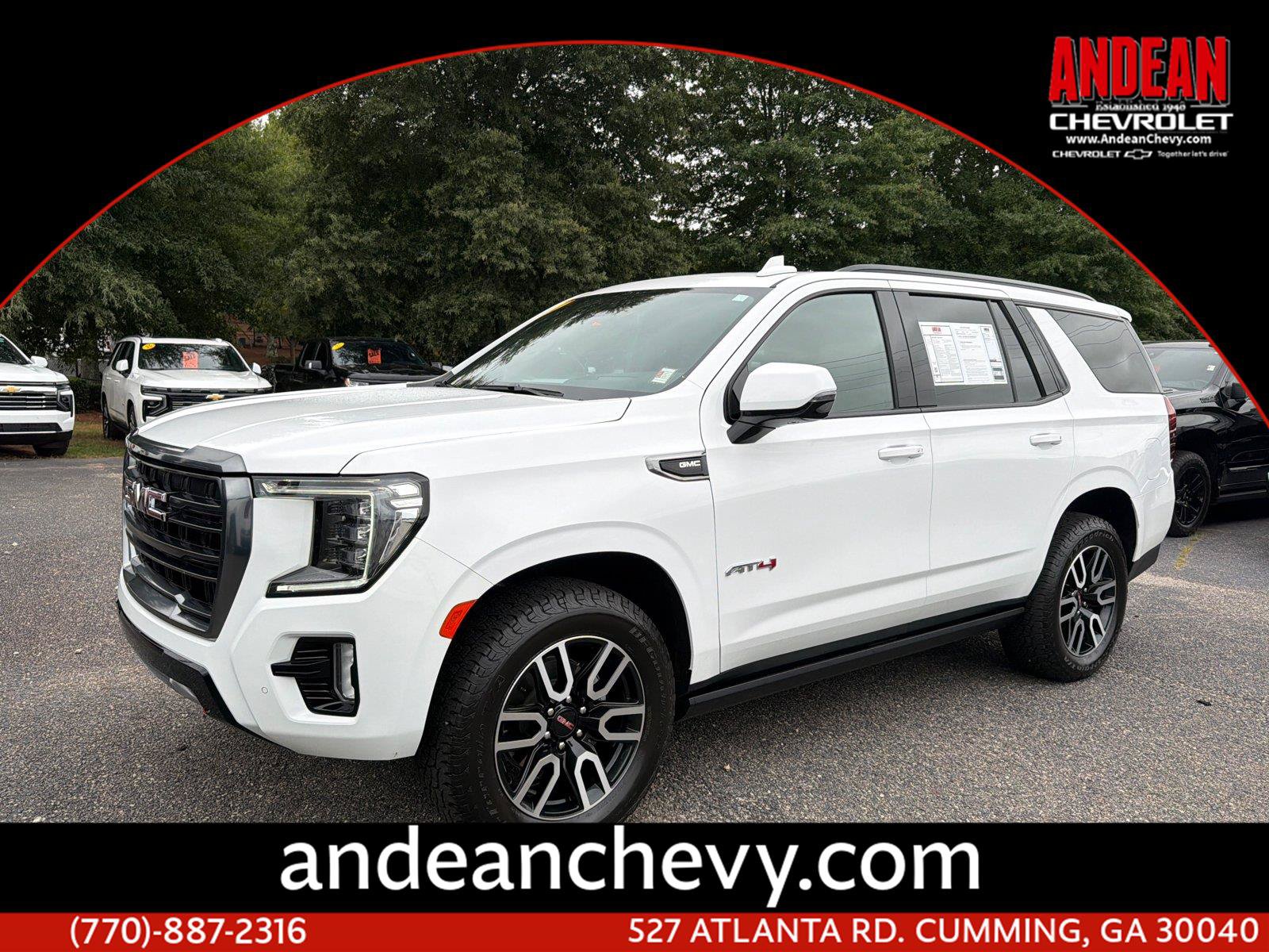 Used 2021 GMC Yukon AT4 w/ Technology Package