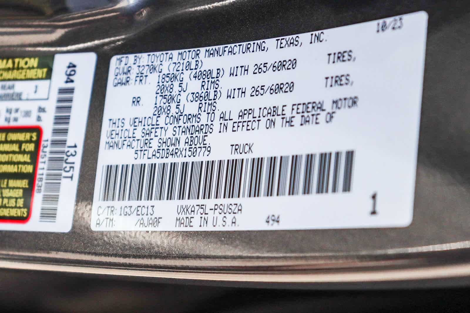 Used 2024 Toyota Tundra SR5 w/ SR5 Premium Package AWD/4WD image 36