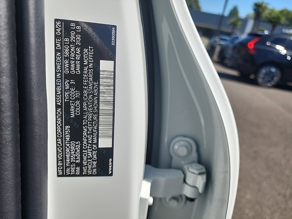 New 2026 Volvo XC60 T8 Plus w/ Climate Package AWD/4WD image 27