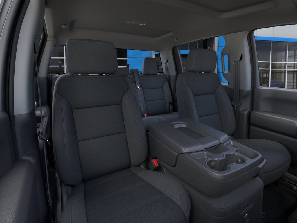 New 2024 Chevrolet Silverado 1500 Custom w/ Turbomax Blackout Package RWD image 17