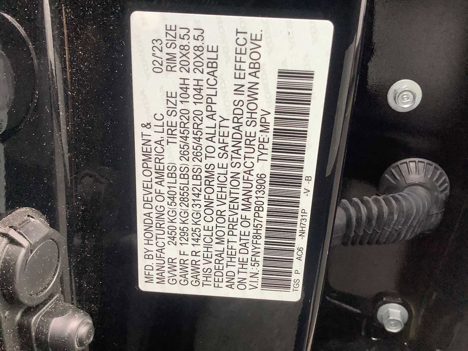 Certified 2023 Honda Passport EX-L image 21