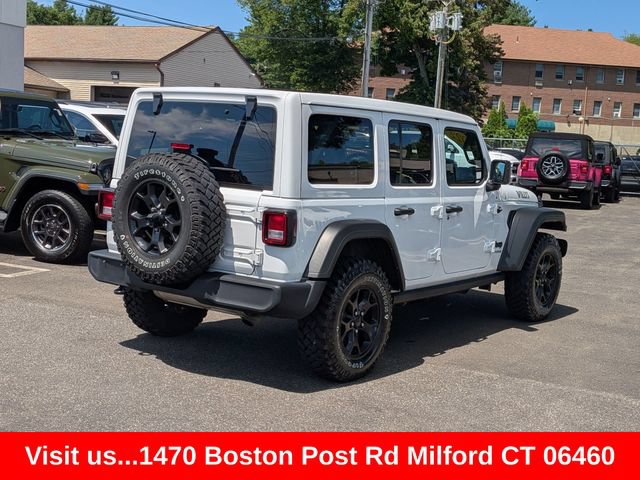 Certified 2022 Jeep Wrangler Unlimited Sport AWD/4WD image 3