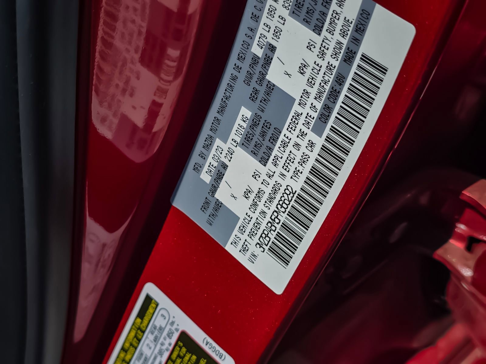 Used 2023 MAZDA MAZDA3 s FWD image 26