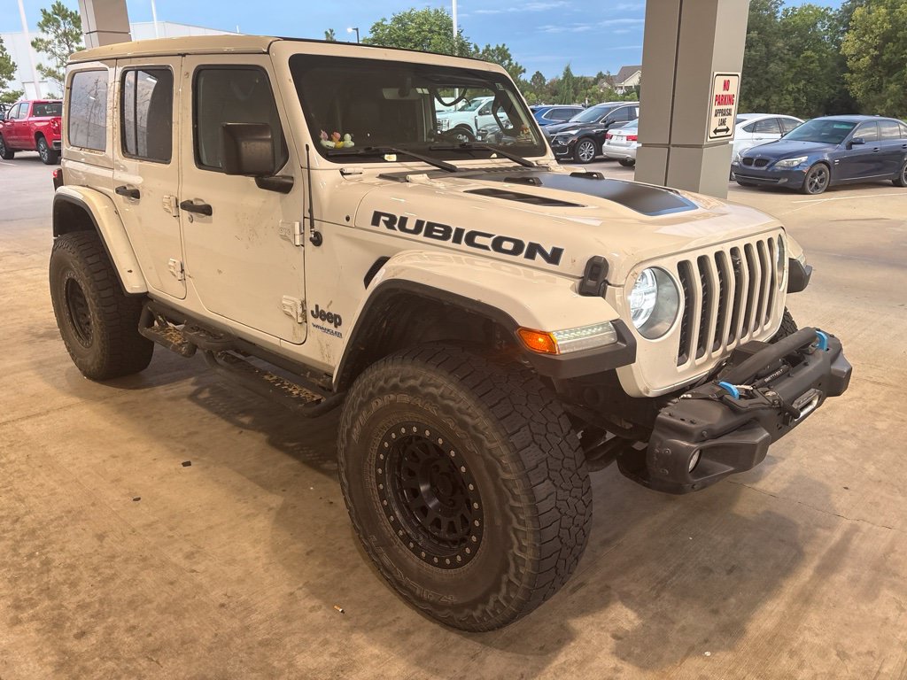 Used 2022 Jeep Wrangler Unlimited Rubicon 4xe w/ Steel Bumper Group AWD/4WD image 4