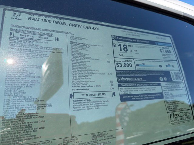 New 2027 RAM 1500 Rebel AWD/4WD image 20