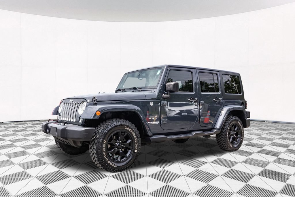 Used 2017 Jeep Wrangler Unlimited Sahara w/ Connectivity Group AWD/4WD image 6