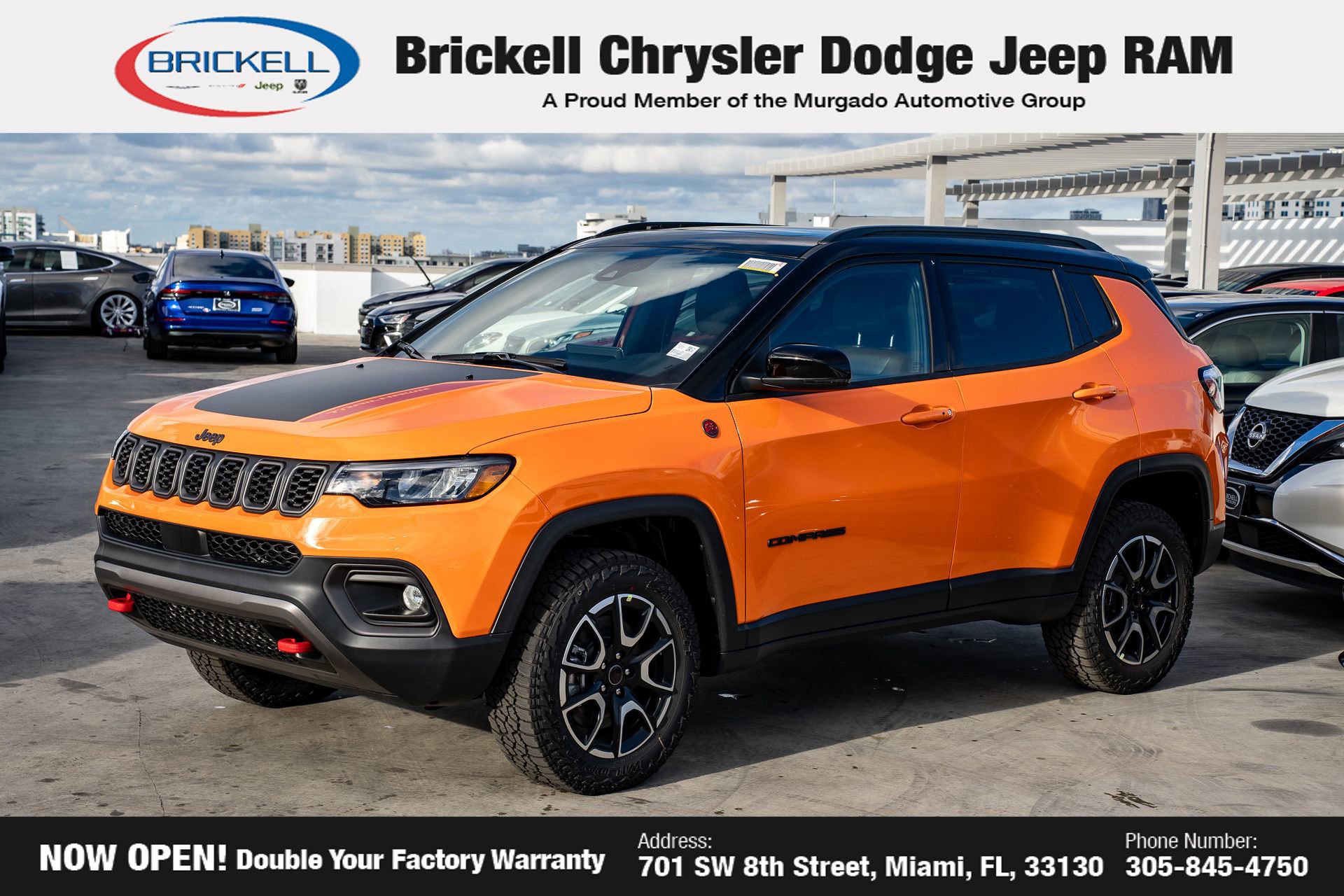 New 2026 Jeep Compass Trailhawk w/ Sun, Sound & Navigation Group