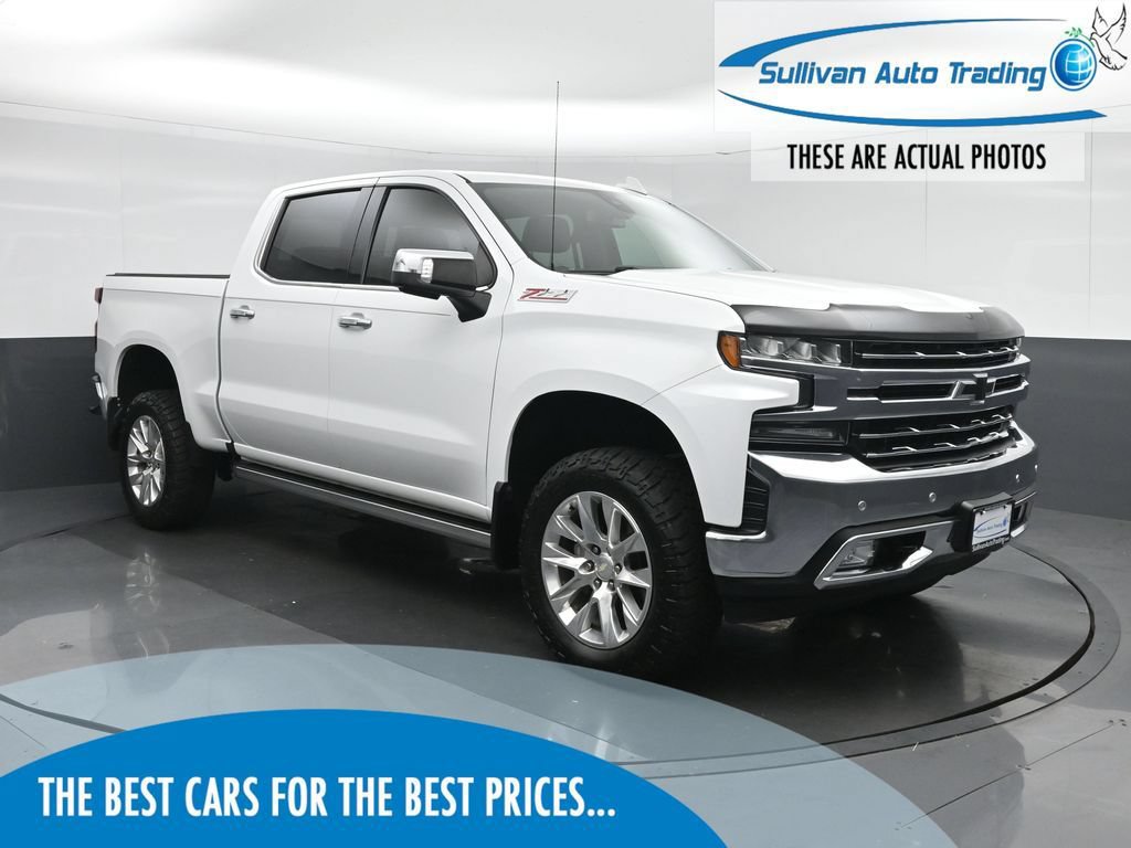 Used 2021 Chevrolet Silverado 1500 LTZ w/ Safety Package II AWD/4WD image 1