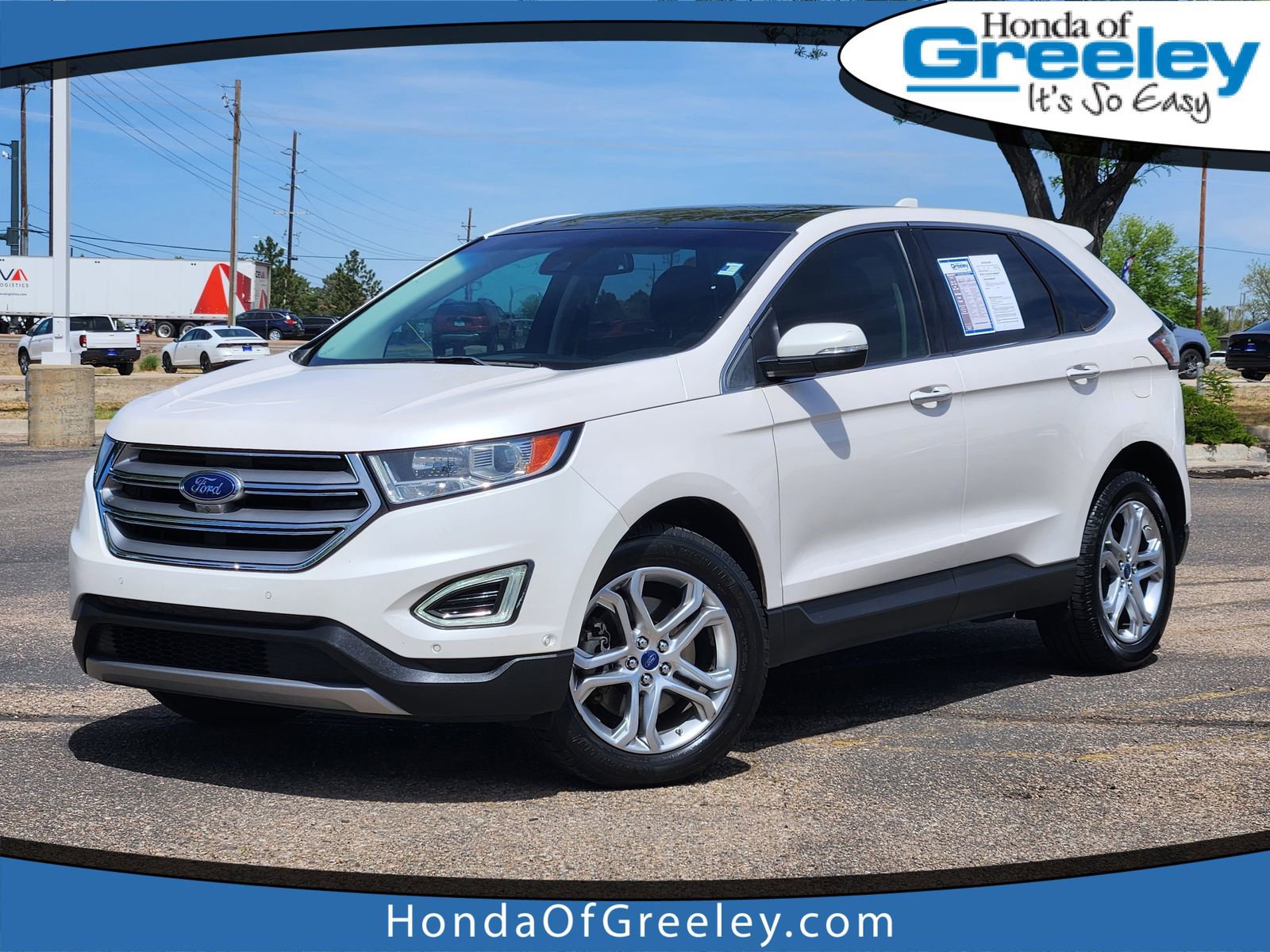 Used 2017 Ford Edge Titanium w/ Equipment Group 302A FWD image 1