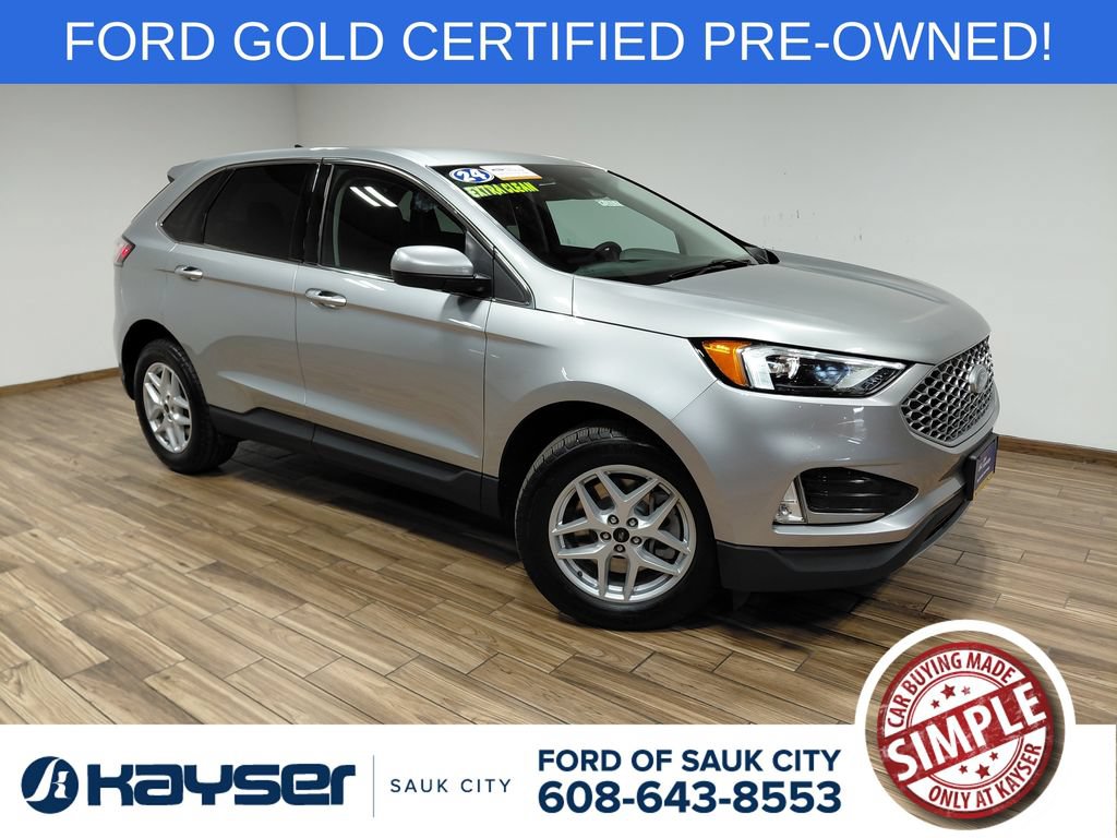Certified 2024 Ford Edge SEL w/ Convenience Package AWD/4WD 360° Tour
