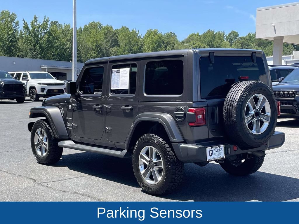 Used 2021 Jeep Wrangler Unlimited Sahara AWD/4WD image 6