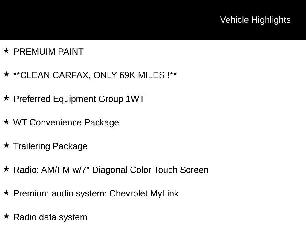 Used 2018 Chevrolet Silverado 1500 W/T w/ WT Convenience Package image 9