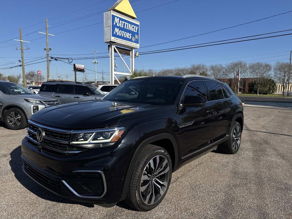 Used 2021 Volkswagen Atlas Cross Sport SEL Premium R-Line w/ Cross Sport MDO Package image 3