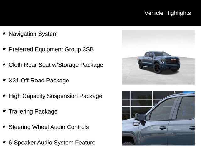 New 2026 GMC Sierra 1500 Elevation w/ X31 Off-Road Package image 8