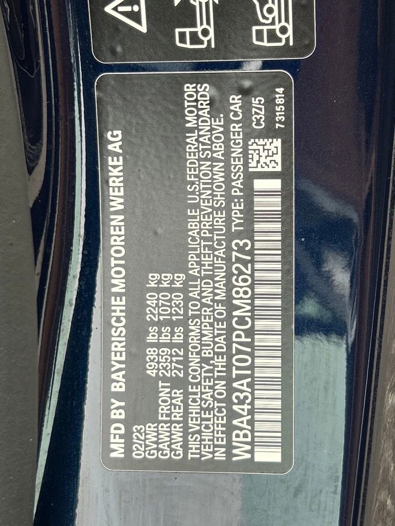 Used 2023 BMW 430i xDrive Convertible w/ M Sport Package image 57