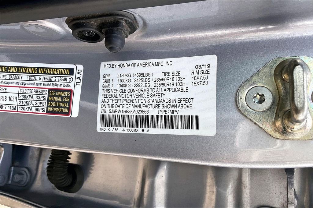 Used 2019 Honda CR-V EX-L image 16
