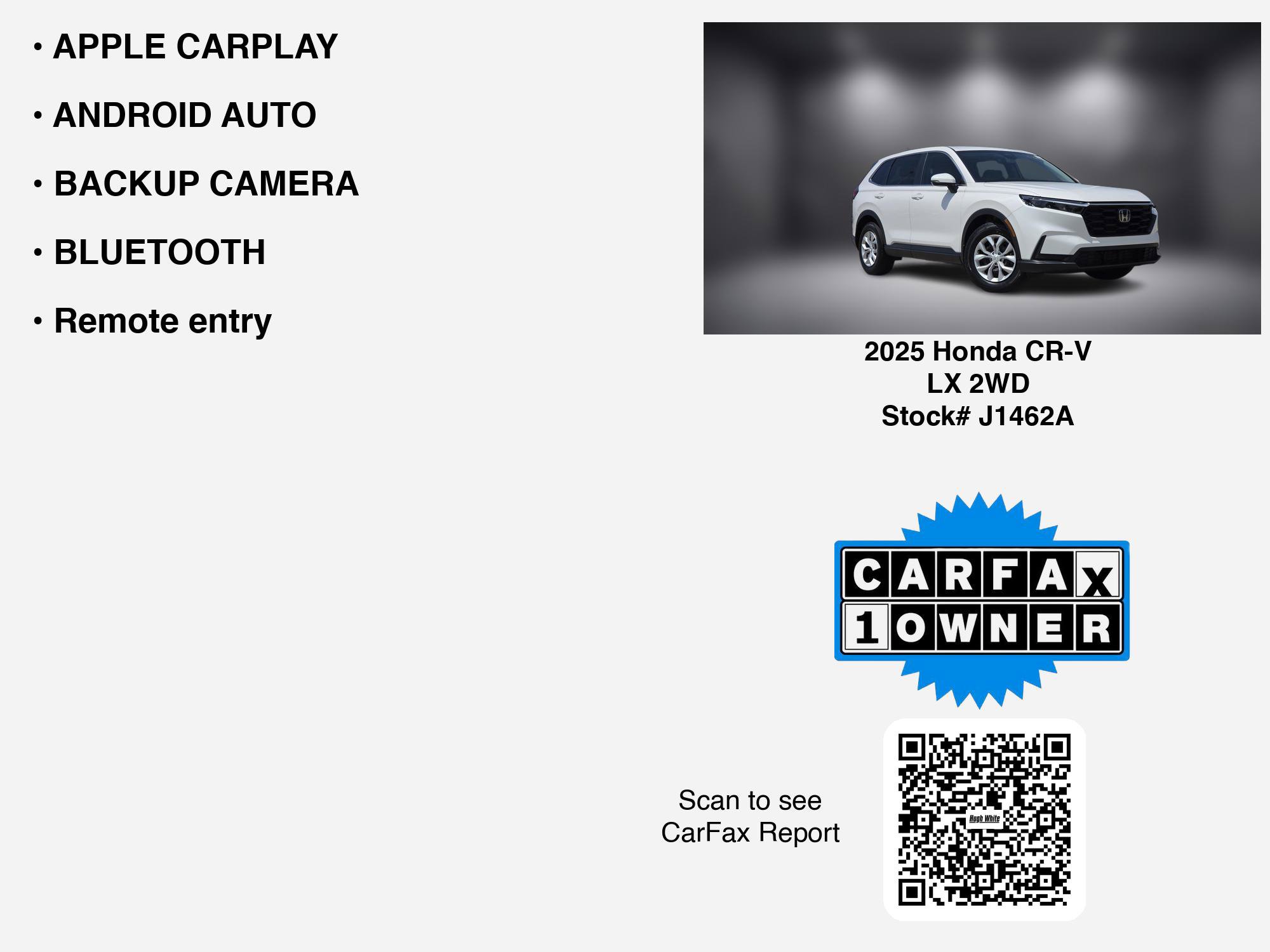 Used 2025 Honda CR-V LX image 7