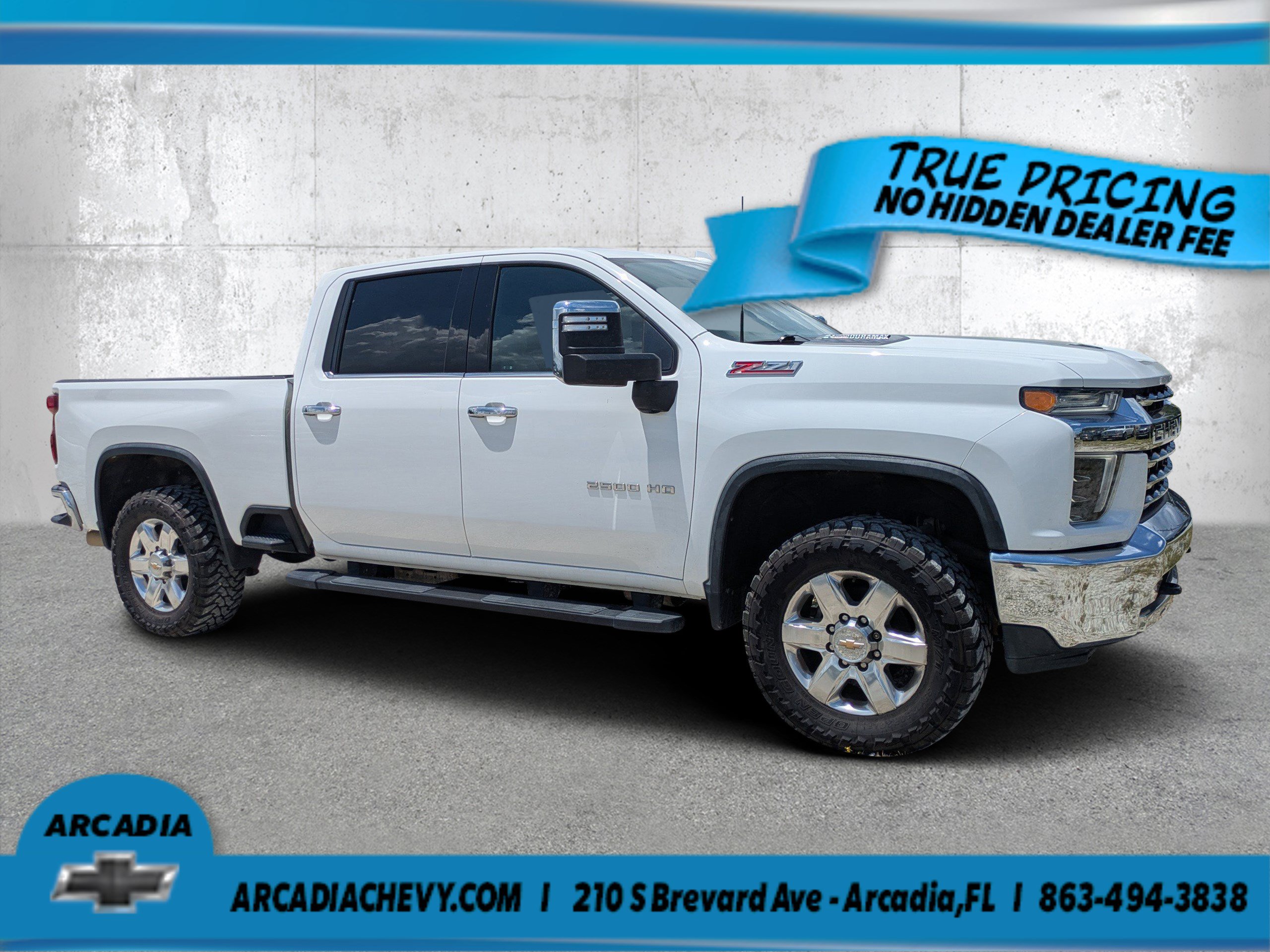 Used 2021 Chevrolet Silverado 2500 LTZ w/ LTZ Premium Package AWD/4WD image 1