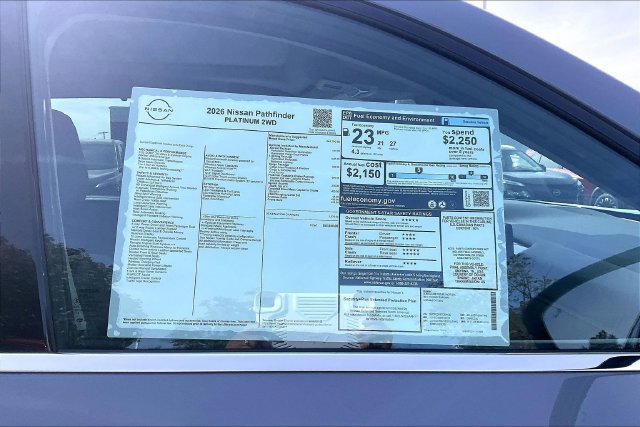 New 2026 Nissan Pathfinder Platinum w/ Lighting Package FWD image 13